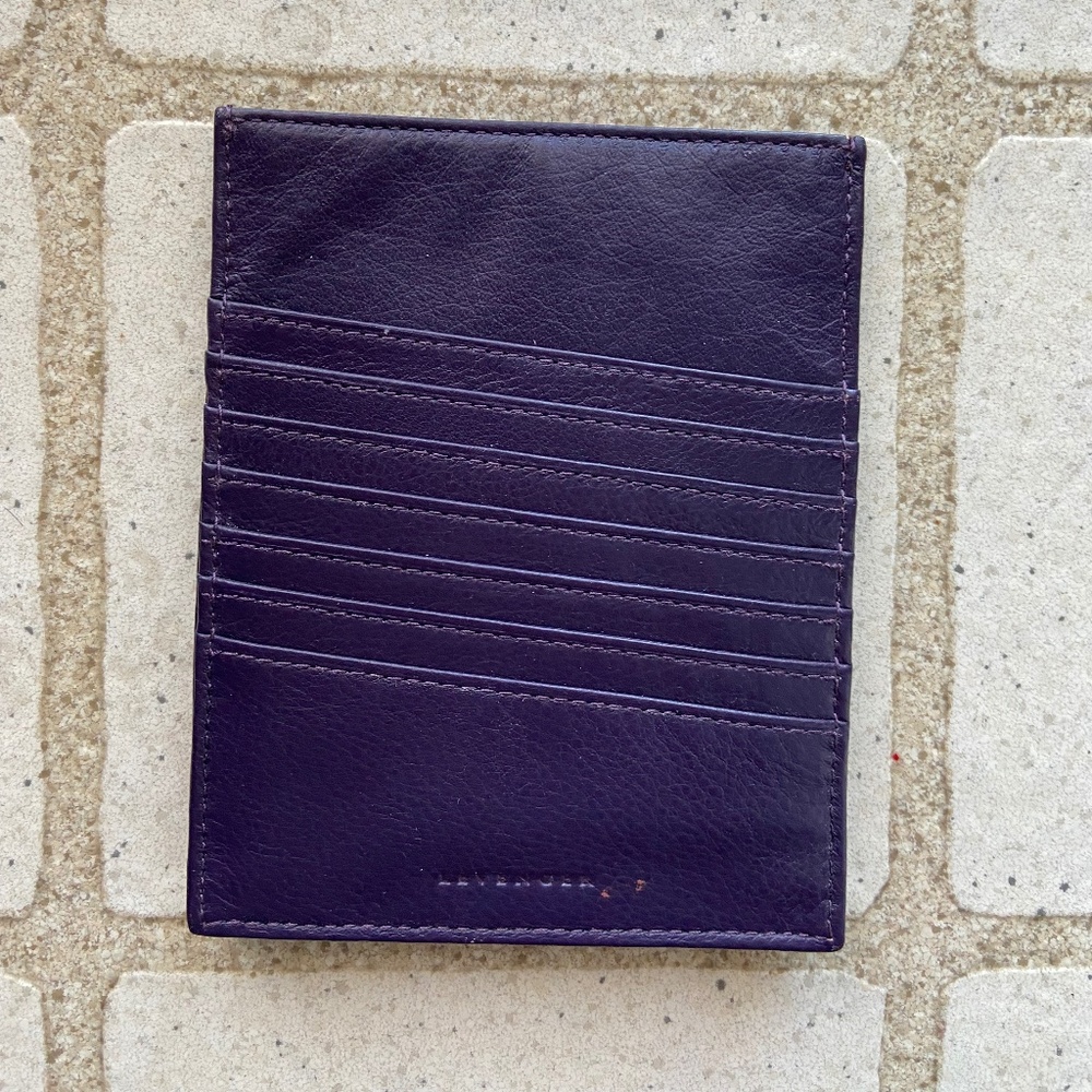Levenger Leather Passport/Card Holder